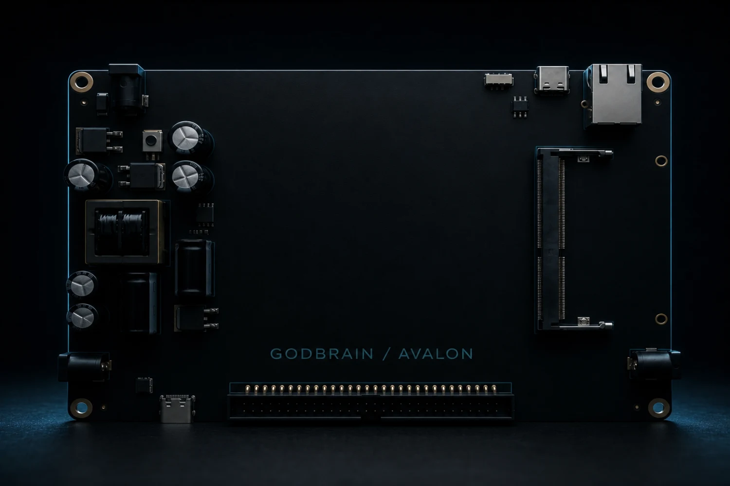 Concealed AVALON proprietary electronics platform